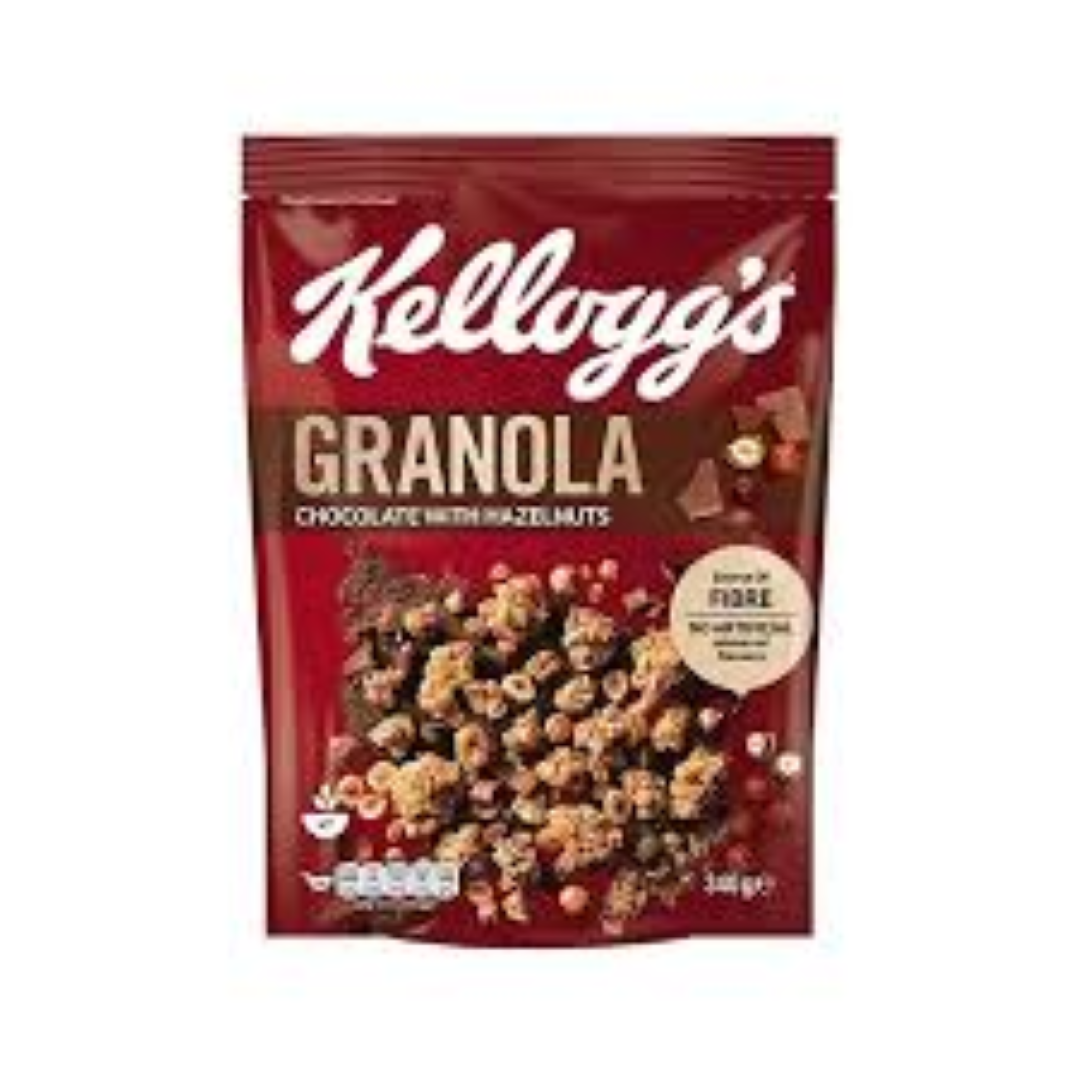 KELLOGGS GRANOLA CHOCOLATE N NUTS 340G